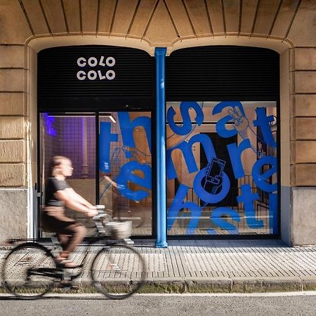 Colo Colo Hostel - Single Private Beds San Sebastián Exteriör bild